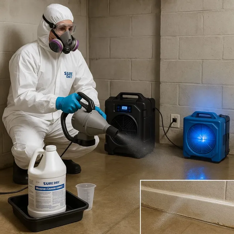 Sanitization and Odor Removal process in Traer, IA